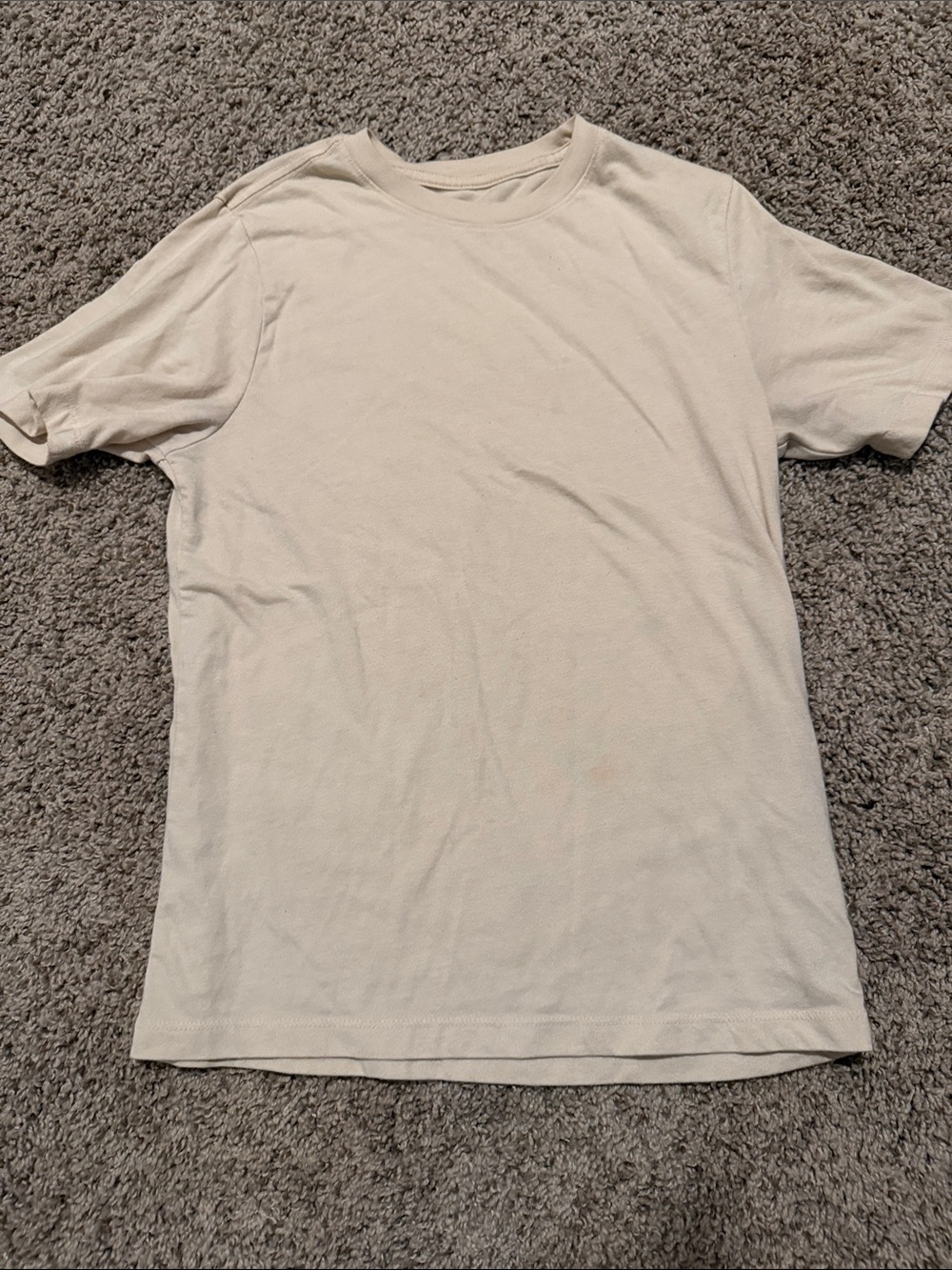 wonder nation Short Sleeve Crew Tee in Light Cream